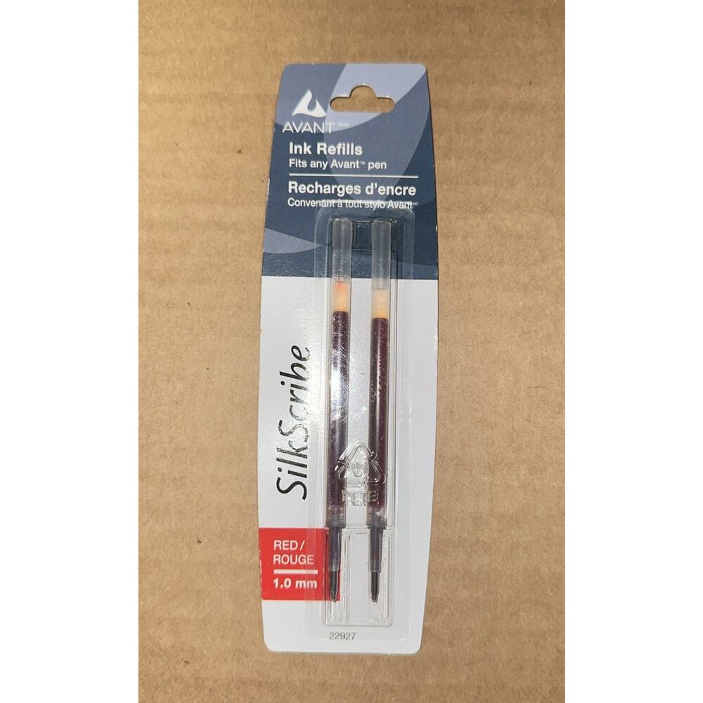 New RED Avant SilkScribe Ink Refills 1.0mm 22927 Avant Pro AvantStyle